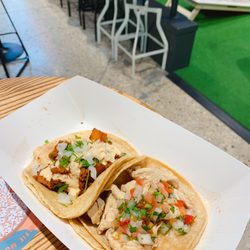 3rd Street Market Hall - Kompali chicken & chorizo tacos
