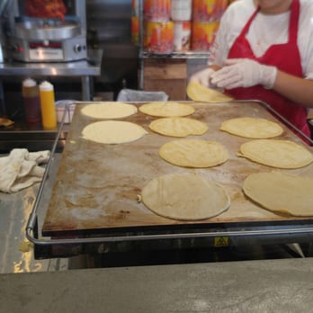 The Taco Stand - Tortillas on The Griddle - Tacos Near Me - Encinitas, California