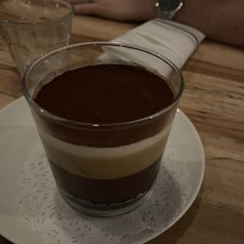 Launderette - Chocolate tahini pudding (I'm still thinking about this dessert!) - New American Near Me - Austin, Texas