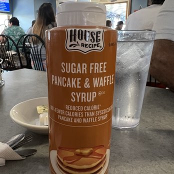 Lincoln Diner - a bottle of sugar free pancake and waffle syrup - Diners Near Me - Gettysburg, Pennsylvania Lincoln Diner - a bottle of sugar free pancake and waffle syrup - Diners Near Me - Gettysburg, Pennsylvania