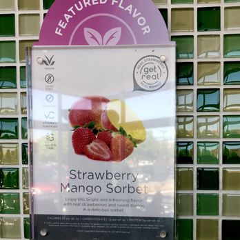 Yogurtland - Strawberry mango sorbet - Ice Cream & Frozen Yogurt Near Me - San Jose, California Yogurtland - Strawberry mango sorbet - Ice Cream & Frozen Yogurt Near Me - San Jose, California