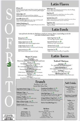 Menu photo 4 Sofrito Restaurant & Bar Greenville, SC Menu photo 4 Sofrito Restaurant & Bar Greenville, SC