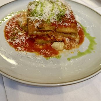 From Scratch - Eggplant appetizer with cheese. - Mediterranean Near Me - Ridgewood, New Jersey From Scratch - Eggplant appetizer with cheese. - Mediterranean Near Me - Ridgewood, New Jersey