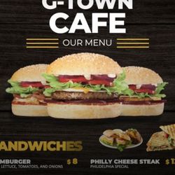 G Town Cafe - Hamburger and sandwiches