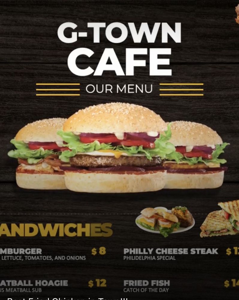 G Town Cafe Logo