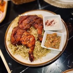 Chicken Mandi Platter