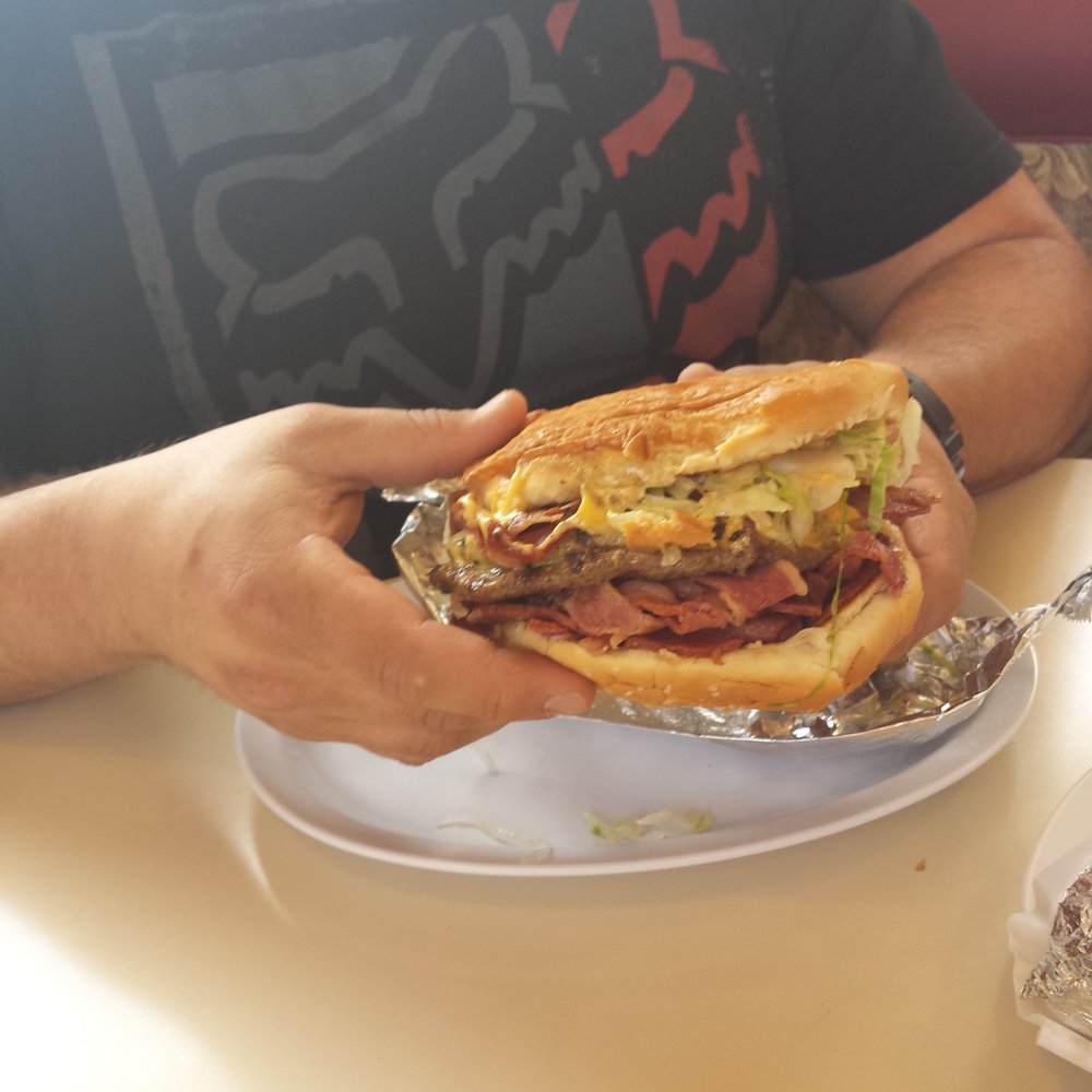 Nick's Burgers - Double pastrami bacon cheeseburger! - Burgers Near Me - Redlands, California Nick's Burgers - Double pastrami bacon cheeseburger! - Burgers Near Me - Redlands, California