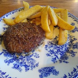 Hamburger Steak with fries