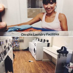On-site laundry! I think the laundry attendants had a rough night, though.