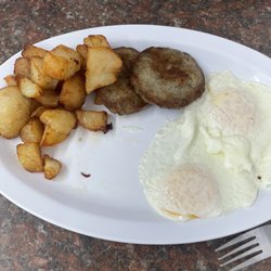 Route 13 Diner - Eggs, American fries and sausage
