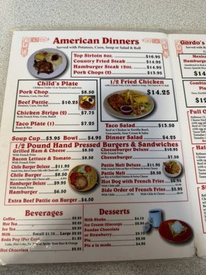 Menu photo 1 Gordo's cafe Gallup, NM