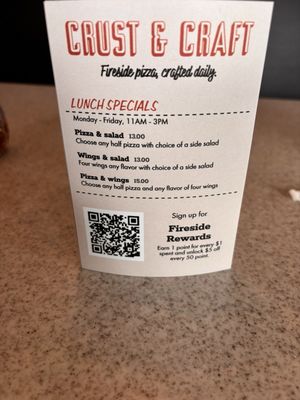 Menu photo 1 Crust & Craft Greensboro, NC Menu photo 1 Crust & Craft Greensboro, NC
