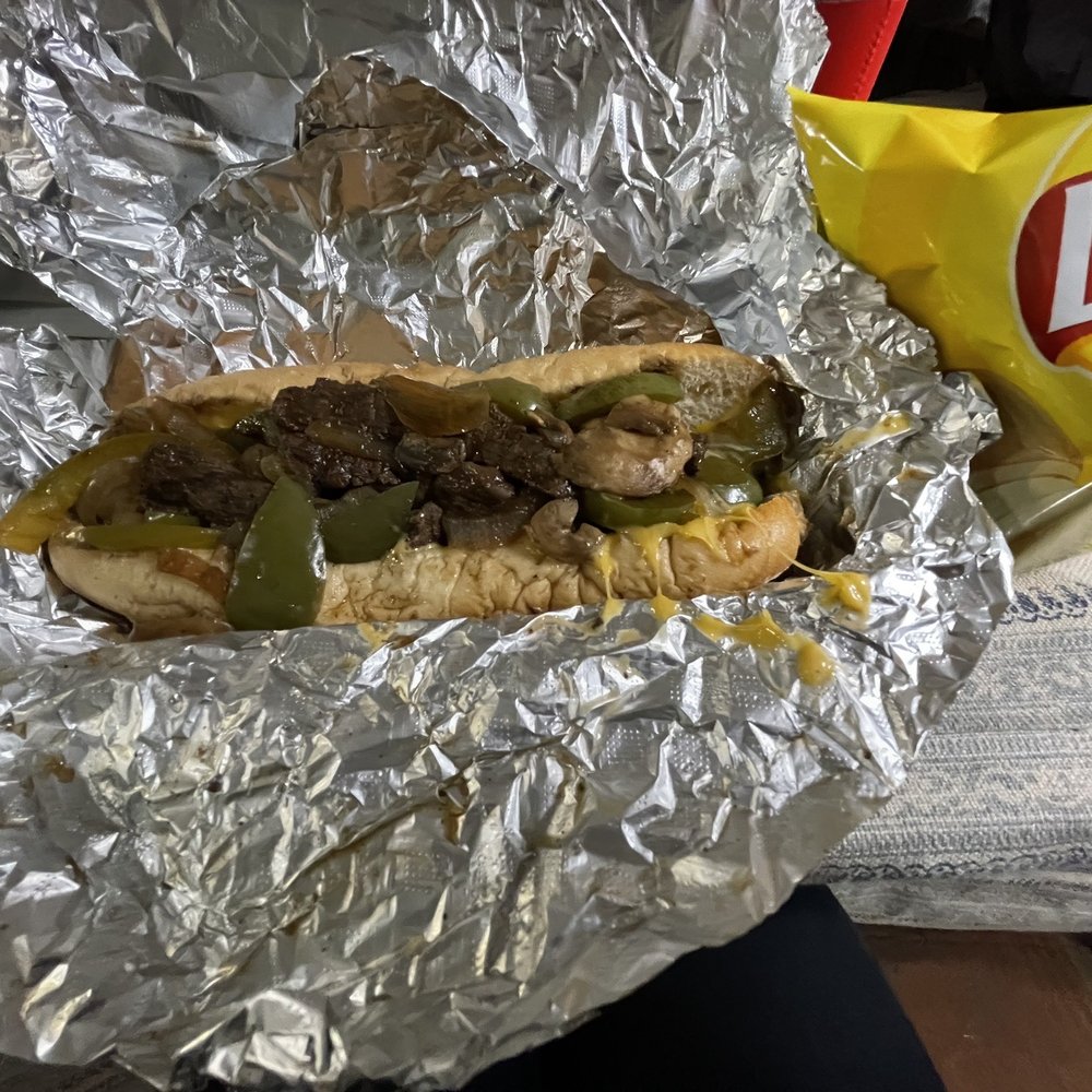 Sirloin Cheesesteak Sandwich lays Potato Chips $13.49 Sirloin Cheesesteak Sandwich lays Potato Chips $13.49