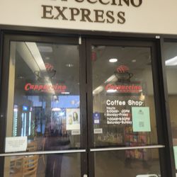 Cappuccino Express - Monday 6pm, closed