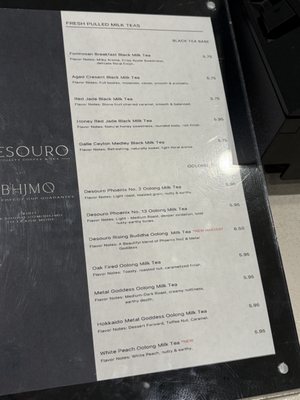 Menu photo 3 Desouro Irvine, CA Menu photo 3 Desouro Irvine, CA