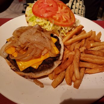 El Aguila Dorada  - Burger...we came to Mexican and he ordered a burger... - Mexican Near Me - Bayonne, New Jersey