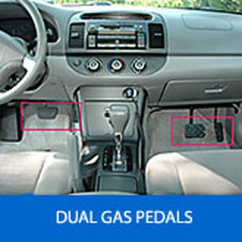 Bill's Defensive Driving School - Picture of Dual Controls in one of our older vehicles that is not longer with us. - Driving Schools Near Me Bill's Defensive Driving School - Picture of Dual Controls in one of our older vehicles that is not longer with us. - Driving Schools Near Me