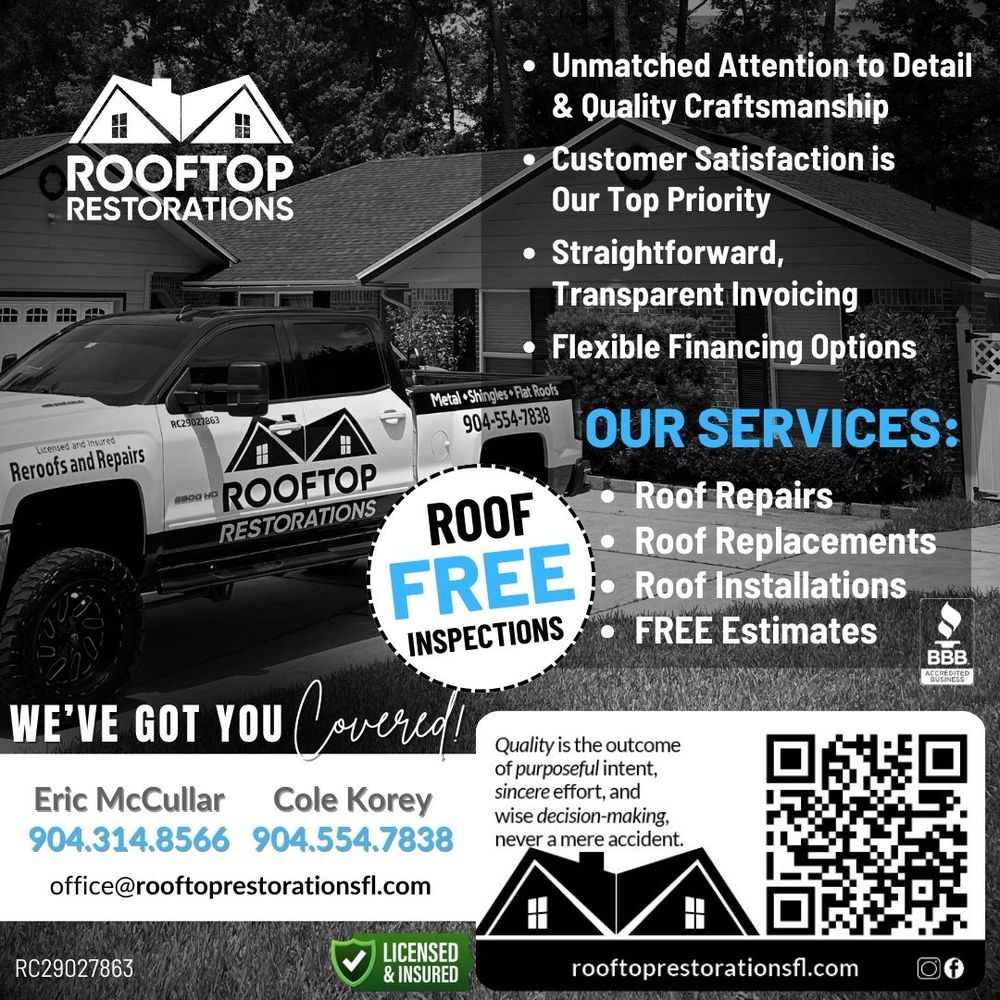 Slide of Rooftop Restorations