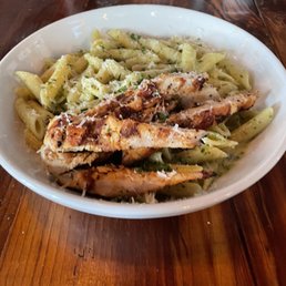 Pesto Pasta with Blackened Chicken Pesto Pasta with Blackened Chicken