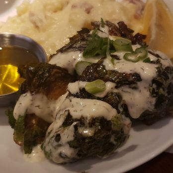 FishBar - Brussels Sprouts and mashed potatoes! - Seafood Near Me - Manhattan Beach, California FishBar - Brussels Sprouts and mashed potatoes! - Seafood Near Me - Manhattan Beach, California