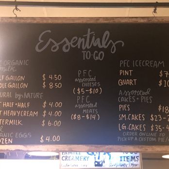 Prigel Family Creamery - Baltimore - Menu inside over counter - Desserts Near Me - Baltimore, Maryland Prigel Family Creamery - Baltimore - Menu inside over counter - Desserts Near Me - Baltimore, Maryland