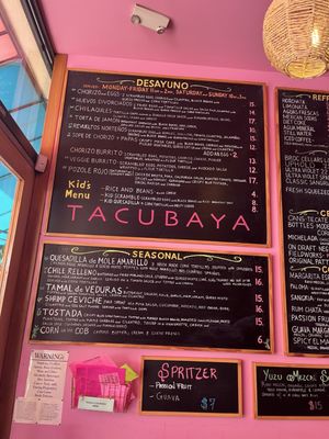 Menu photo 2 Tacubaya Berkeley, CA Menu photo 2 Tacubaya Berkeley, CA