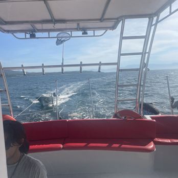 Chica Locca Tours - Back of the boat, the staff fished unfortunately without success - Boat Tours Near Me - Puerto Vallarta, JAL Chica Locca Tours - Back of the boat, the staff fished unfortunately without success - Boat Tours Near Me - Puerto Vallarta, JAL