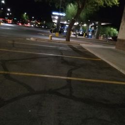 This is a picture of the Gas area at Sam's Club. This is a picture of the Gas area at Sam's Club.