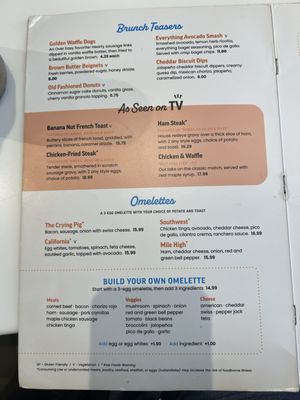 Menu photo 2 Over Easy - Goodyear Goodyear, AZ