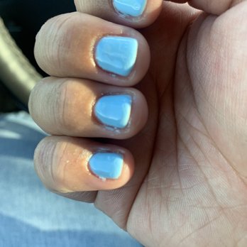Amazing Nails - TERRIBLE TERRIBLE PAINT JOB. LIKE WTF - Nail Salons Near Me - Phoenix, Arizona
