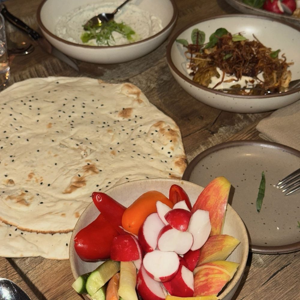 Delbar Middle Eastern - Raw vegetables and starters - Persian/Iranian Near Me - Atlanta, Georgia