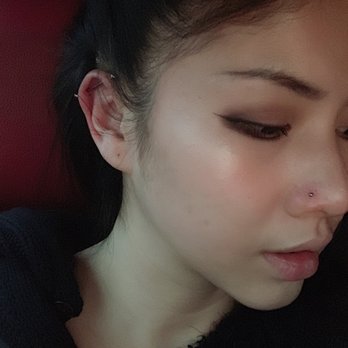 JuL Head Piercing - Got both industrial and nose done the same day by Kat. - Jewelry Near Me - Alhambra, California JuL Head Piercing - Got both industrial and nose done the same day by Kat. - Jewelry Near Me - Alhambra, California