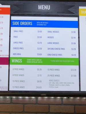 Menu photo 2 Samvay's Wings & Subs Mount Holly, NC Menu photo 2 Samvay's Wings & Subs Mount Holly, NC