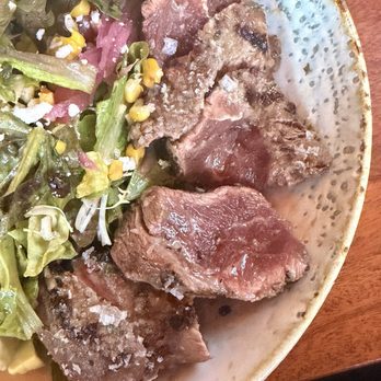 Haywire  - On a Thursday I ordered medium. On this day I got medium well, the waiter offered to take it back and came back with this ‍ - New American Near Me - Houston, Texas