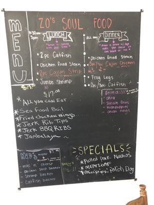 Menu photo 1 Zo’s Soul Food Beatrice, NE Menu photo 1 Zo’s Soul Food Beatrice, NE
