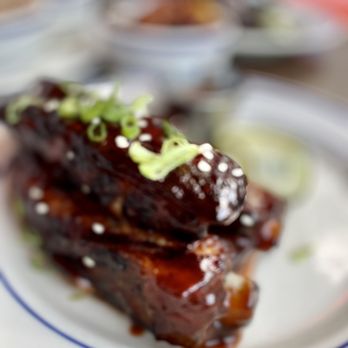 Miss Lily's 7A Cafe - Jerk Pork Spare Ribs - Caribbean Near Me - New York, New York Miss Lily's 7A Cafe - Jerk Pork Spare Ribs - Caribbean Near Me - New York, New York