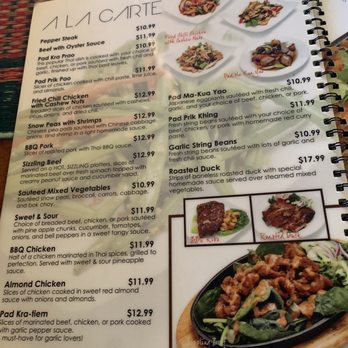 Min's Kitchen - Menu - Thai Near Me - La Canada Flintridge, California Min's Kitchen - Menu - Thai Near Me - La Canada Flintridge, California