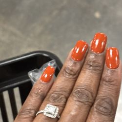 Nail Land - Crooked asked to fix and the tech kept going..