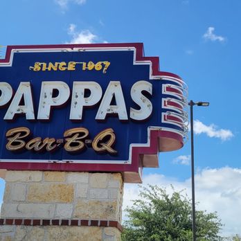Pappas Bar-B-Q - Entrance sign - Barbeque Near Me - Pasadena, Texas