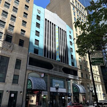 Chicago Architecture Center - A one-of-a-kind parking garage by Stanley Tigerman designed to look like the front of a Rolls Royce - Museums Near Me - Chicago, Illinois