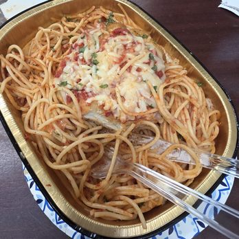 King Kullen - Supposed to be chicken cutlets parm and spaghetti. Very disappointing - Grocery Near Me - Manorville, New York King Kullen - Supposed to be chicken cutlets parm and spaghetti. Very disappointing - Grocery Near Me - Manorville, New York