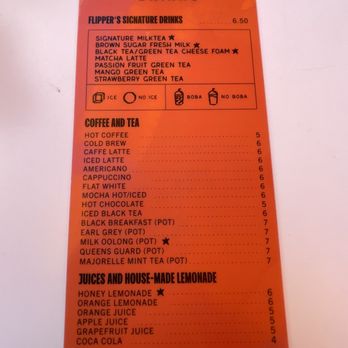 Flipper's - menu 11/2023 - Pancakes Near Me - West Hollywood, California