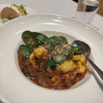Ruscello at Nordstrom - Braise beef ragu and cheese tortellini - Mediterranean Near Me - Costa Mesa, California Ruscello at Nordstrom - Braise beef ragu and cheese tortellini - Mediterranean Near Me - Costa Mesa, California