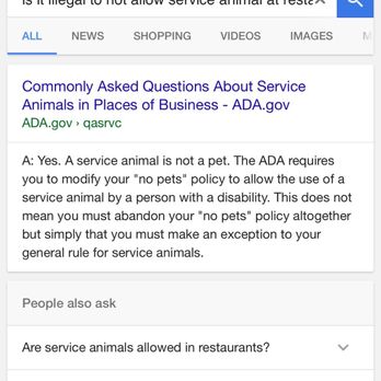 Borneo Eatery - This place doesn't allow service dog here! WTF?! - Indonesian Near Me - Alhambra, California Borneo Eatery - This place doesn't allow service dog here! WTF?! - Indonesian Near Me - Alhambra, California