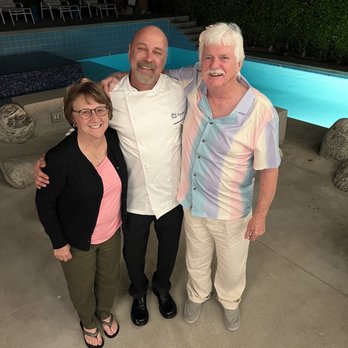 Chef Dean Karatas - Chef Dean with my in-laws - Personal Chefs Near Me Chef Dean Karatas - Chef Dean with my in-laws - Personal Chefs Near Me