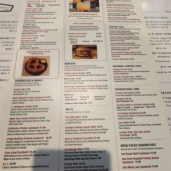Keno's Restaurant - Regular menu - American Near Me - Anaheim, California Keno's Restaurant - Regular menu - American Near Me - Anaheim, California