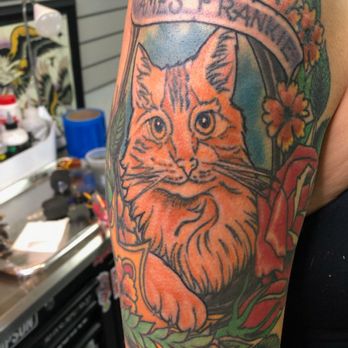 Element Tattoo Studio - The most recent, today's finished piece ( split into two sessions , started it 2 years back and finished today). - Tattoo Near Me - San Antonio, Texas Element Tattoo Studio - The most recent, today's finished piece ( split into two sessions , started it 2 years back and finished today). - Tattoo Near Me - San Antonio, Texas
