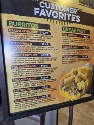 Menu photo 2 Renegade Burrito Arvada, CO Menu photo 2 Renegade Burrito Arvada, CO