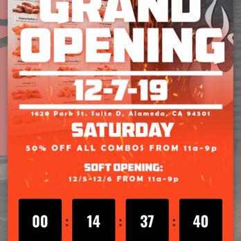 Fire Wings - 50 percent off all combos on grand opening day Saturday 12/7 11am-9pm - Chicken Wings Near Me - Alameda, California