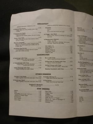 Menu photo 6 Mill Stop Cafe Pueblo, CO